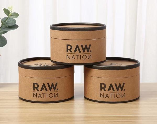 Cheap Round Food Container Paper Box for sale