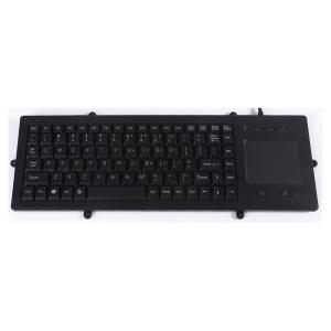 China Waterproof Panelmount Industrial Plastic USB PS/2 Keyboard with Touchpad Mouse on sale