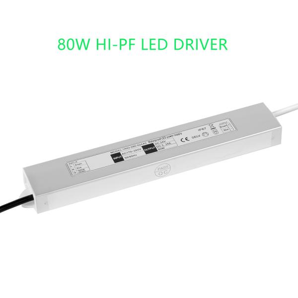 Cheap ETL Heatproof AC To DC LED Driver , Lightweight 24V Constant Voltage Driver for sale