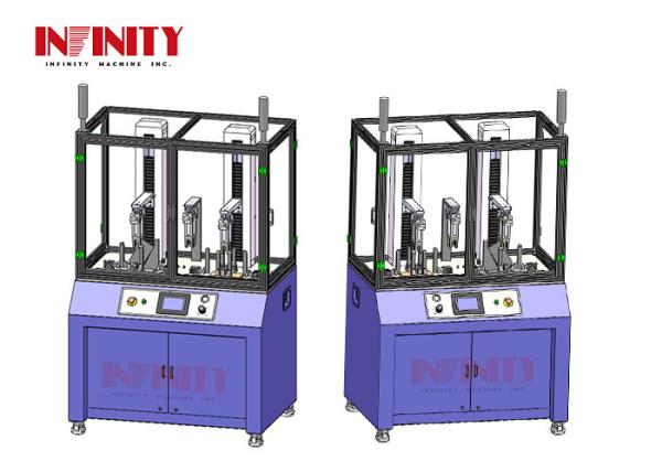 Cheap Repeated Micro drop Test Machine Servo Motor Drives Upper Clamp for 6 Sides and 4 Corners for sale