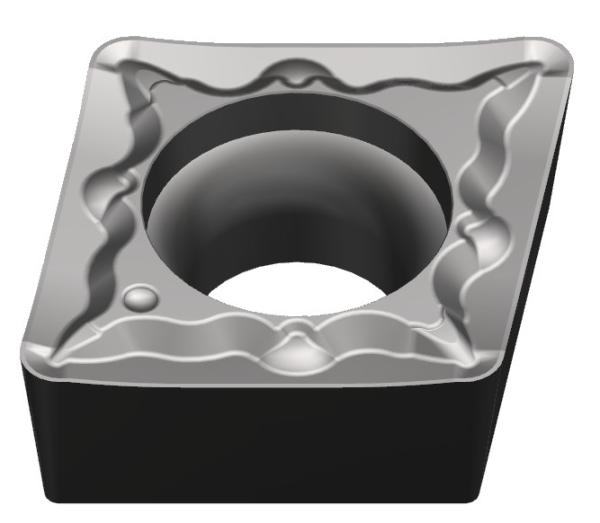 Cheap HRC40 Fine Cutting Cermet Turning Inserts High Internal Resilience CCMT09T3 for sale
