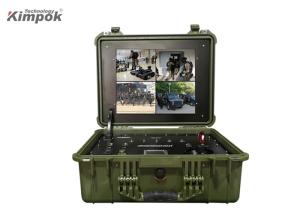 China 4 Channels Outdoor COFDM Wireless Video Receiver with PTZ Camera Control on sale