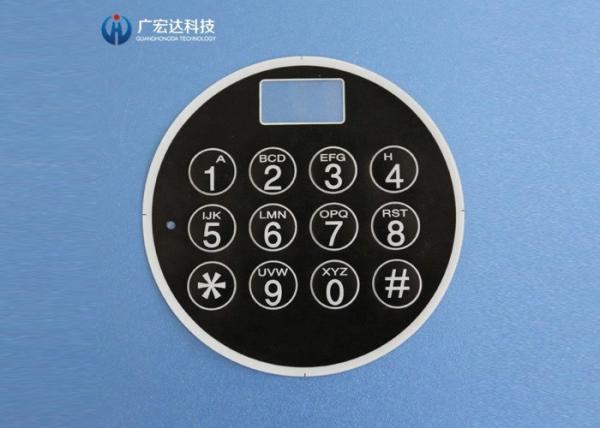Cheap Cusotmerized  Membrane Switch dome array with touch Pads for  KEYBOARD for sale