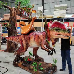 Best Realistic Dilophosaurus Dinosaur Animatronics For Sale Color Customized wholesale