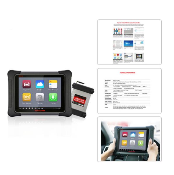 Cheap Autel MaxiSys Elite OBDII Diagnostic Tool Quick with Advanced ECU Programming for sale