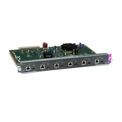 Cheap 6 Port POE Cisco 4500 10gb Line Card , Data Networking Cisco Interface Card for sale