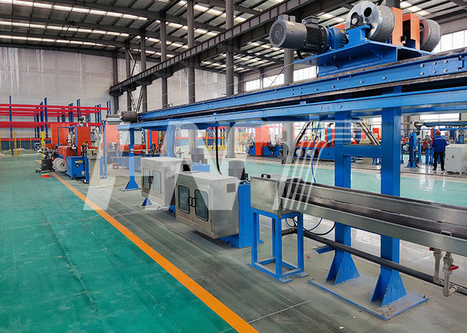 Wire Insulation Line with Cable Coiling Machine