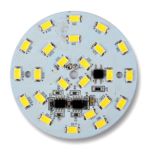 Cheap UL RoHS Standard Round SMD5730 31mm LED PCB Assembly for sale