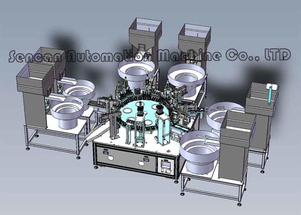 Cheap Customizable Heli Cap Assembly Machine 50HZ Automatic Screw Capping Machine for sale