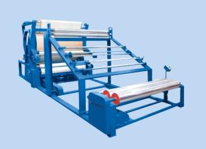 Glue Net Type PE EPE Foam Sheet Bonding Machine With Adjustable Heating Temperature