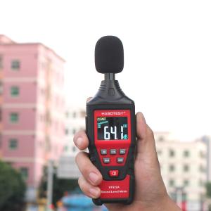 China HT622A Digital Decibel Meter , 50dB Handheld Decibel Meter on sale