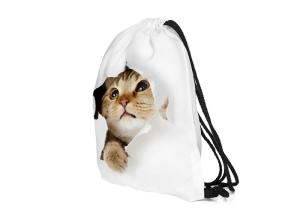 Best Polyester Cute Custom Drawstring Bags Lightweight Personalized wholesale
