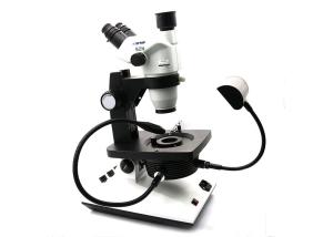 China Stereo Trinocular Gem Microscope Jewelry Microscope High Precision 10X-67.5X on sale