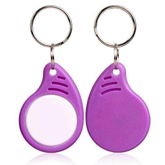 Cheap Programmable Smart Key Fob , 13.56 MHz Proximity Key Fob Custom Size for sale