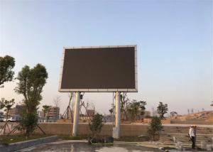 China Energy Saving waterproof IP65 P10mm big Outdoor Advertising Screen For Train Station Easy Maintain on sale