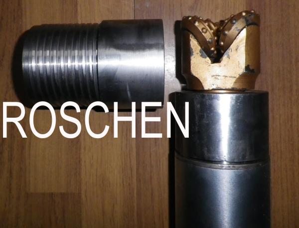 Cheap Soil Sampling Overburden Coring NW Casing With 2 - 15 / 16" Tricone Roller Bits for sale