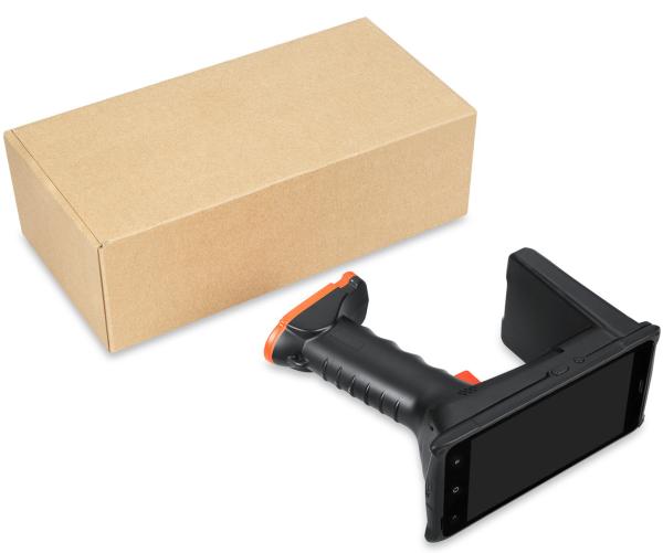 Cheap Smartphone Android Industrial Pda Handheld Device Barcode Reader 5 Inch Screen for sale