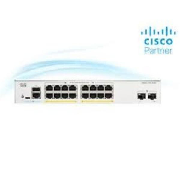 Cheap 16-Port PoE Switch With 2G Uplink & VLAN Support Cisco C1200 Series Switch for sale