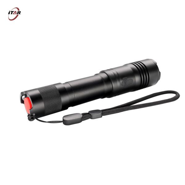 Cheap 1200M Distance LED White Laser Flashlight 21700 Li Ion Battery Powered for sale