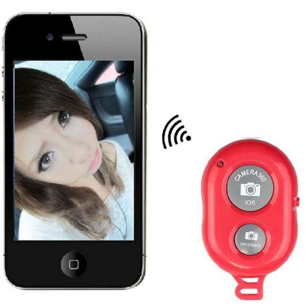 Cheap Mini Bluetooth Wireless Remote Control Camera Shutter Release Self Timer for iPhone /iPad for sale