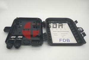China Optical 1x8 LGX PLC Fiber Optic Splitter Box , 2in 8out outdoor FTTH splitter box on sale