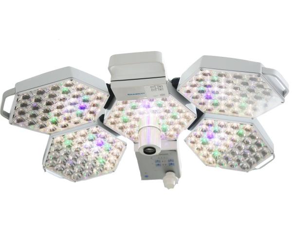 Cheap 70w Adjustable Color Temperature LED Shadowless Operating Lamp With 184pcs Led Bulbs for sale