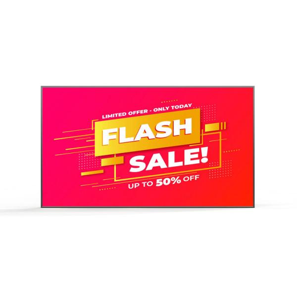 Cheap Fast Response Time and Adjustable Brightness 1200 1 Contrast Ratio LCD Display for Window for sale