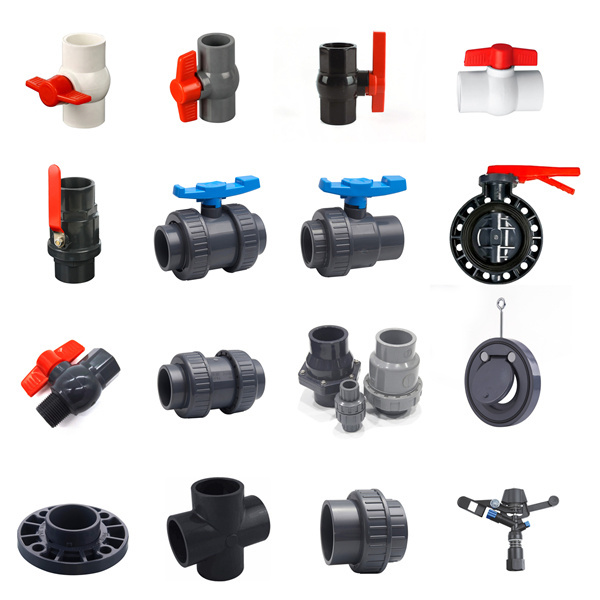 PVC True Union Ball Valve Industrial Valve Plastic Valve with EPDM