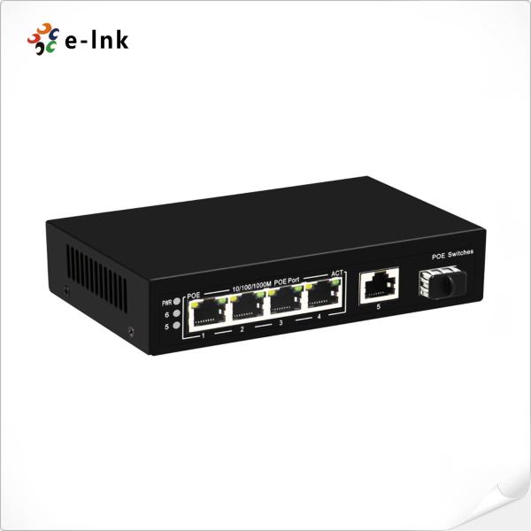 Cheap 12Gbps 4 Port Ethernet Switch Gigabit TP SFP Uplink Ethernet Switch for sale