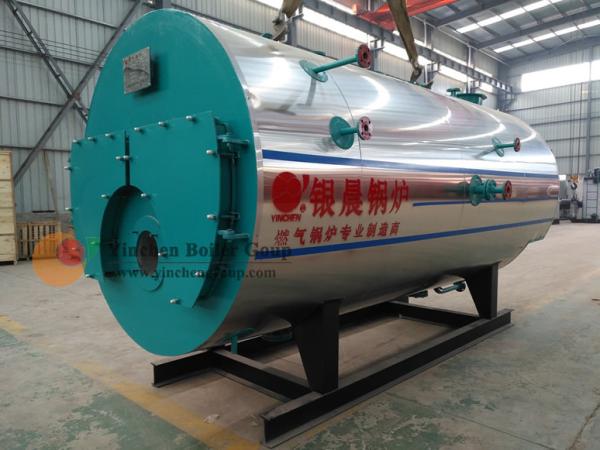 Cheap 0.25-5 5kw Oil Fired Hot Water Boiler , Horizontal Fire Tube Boiler ZWNS for sale