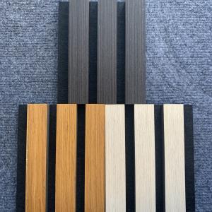 Best Decorative Slatted Wooden Veneer Wall Panels Mdf Acoustic Panel wholesale