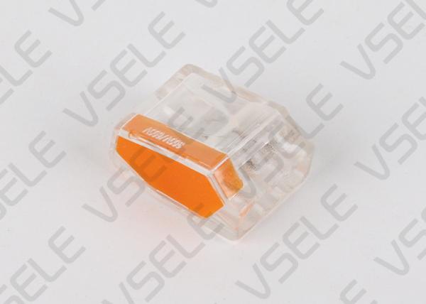 Cheap Three Way Push In Wire Connectors For Aluminum / Push In Wire Terminals for sale