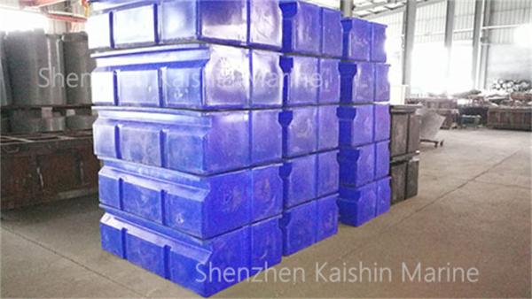 Cheap Plastic LLDPE Pontoon Floating Docks walking Bridge Floatation for sale