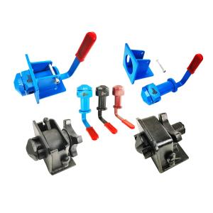 China Q235 Steel Plate Container Twist Lock for Customizable Size and Simple Maintenance on sale