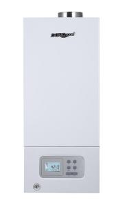 16kg/min Wall Hung Gas Boiler Airtight Forced Circulation