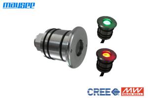 China Exterior RGBW IP68 4W Mini LED Pool Lights with WIFI / DMX Controller on sale