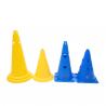 30cm 52cm Flat Cones For Football , Square Bottom Space Marker Cones for sale