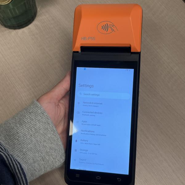 Cheap POS System With Google Play Store And Internal Printer for sale