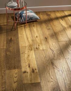 Customized Multilayer Oak Engineered Hardwood Flooring Easy Clean