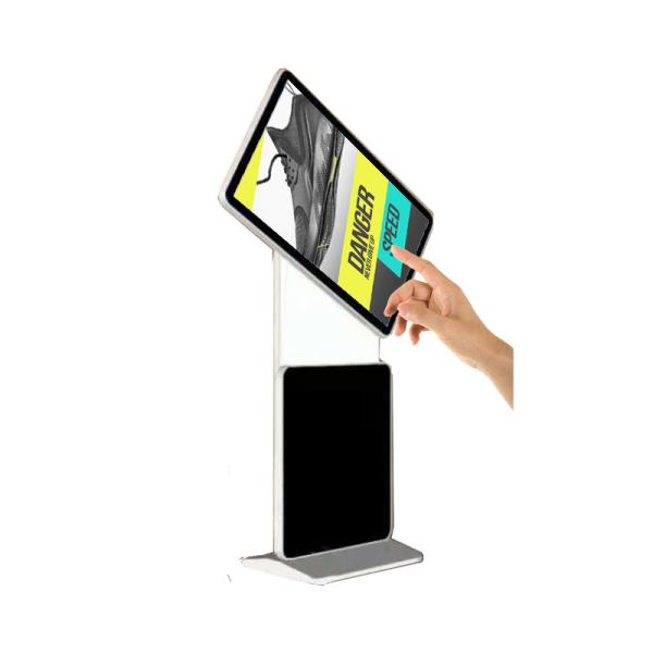 Cheap new stand lcd advertisement player lcd touch screen interactive computer kiosk for sale