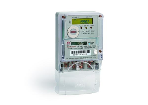 Cheap IEC62053 23 4 Tariffs Smart Power Meter 220v Kwh Meter With PLC RF Module for sale