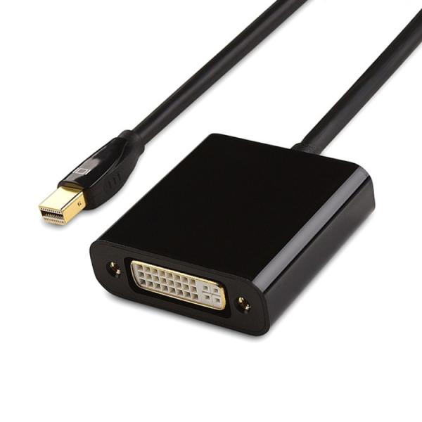 Cheap OEM / ODM Lvds Cable Assembly Mini Displayport To Dvi 3 In 1 Adapter Connector for sale