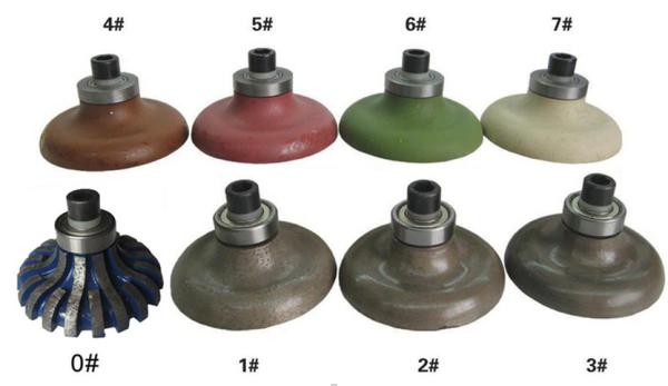 Cheap No 3 Grit M14 thread Stone Router Bits for sale