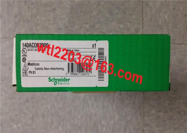 140aco02000 Tsx Quantum Analog PLC Output Module Process Control Module 4ch