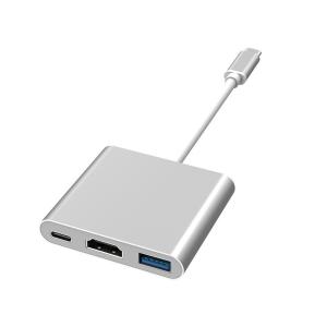 Laptop Type C HDMI HUB 4K Dock Station Adapter With PD USB 3.0 Port