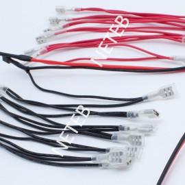 Best LED lamp Wire with 6.4mm quick connector and spade type connector for LED light illuminate wholesale