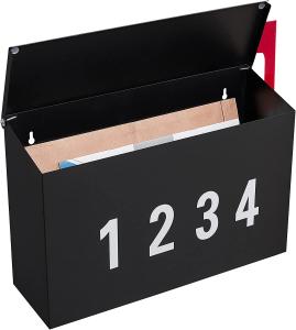 Residential Mailbox with Flag Kit and Combination Code Lock Durable and Stylish Design