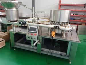 GMP Certified Automated Filling And Capping Machine For Nutrient Solution, With 24 Filling Nozzles 12000BPH Capacity