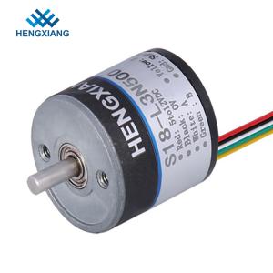 Best 1600 Resolution S18 Miniature Rotary Encoder AB Phase NPN Output For Subminiature Motor wholesale