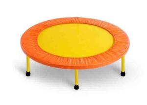 China Custom Color Bungee Mini Trampoline Durable Gym Exercise Equipment With Logo Printing on sale
